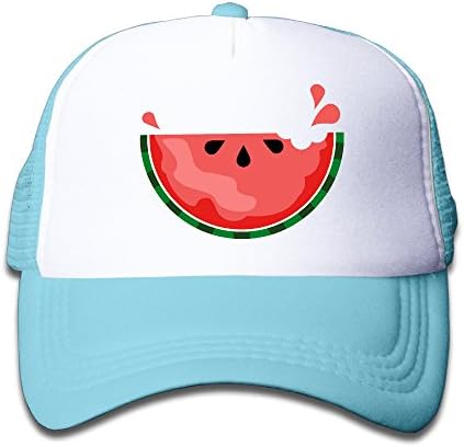 Joijiouio Watermelon Youth Sun Protection UnisexOutdoor Sports Hat SkyBlue