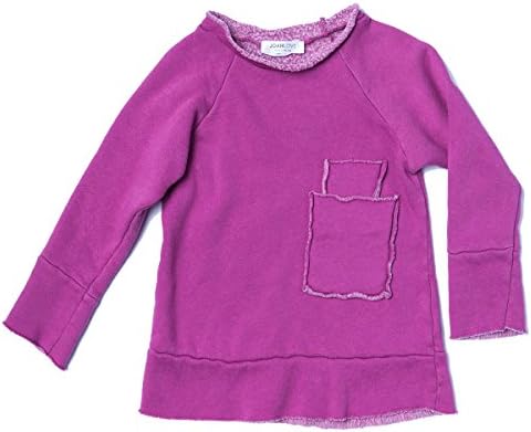 Joah Love Big Girls' Kasper Fleece Sweatshirt in Magenta, 2