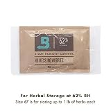 Boveda 62-Percentage RH Individually Over Wrapped 2-Way Humidity Control Pack, 60gm