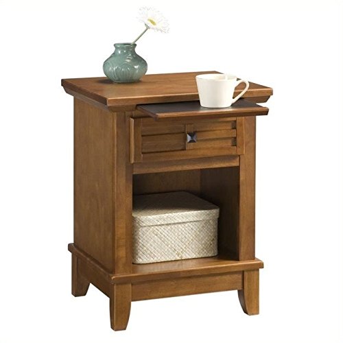 Home Styles 5180-42 Arts and Crafts Night Stand, Cottage Oak Finish