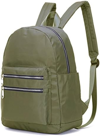 EUTERPE Casual Water Resistant Daypack Lightweight Backpack Durable School Bag Armygreen