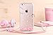 EVERMARKET(TM) iPhone 7 (4.7 Inch) Case, Sakura Blossom Floral PC Back with Clear TPU Edge Bumper Case for Apple iPhone 7 (4.7 Inch)