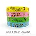 Kids Silicone Bracelets, WEST BAY 32Pcs Rubber Wristbands 8Pcs Halloween Birthday Party Festival Silicone Ring for Kids