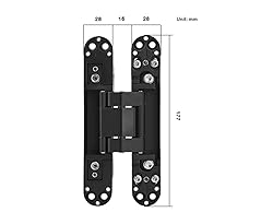 MLHpeak Invisible Hinges Hidden Hinge Concealed