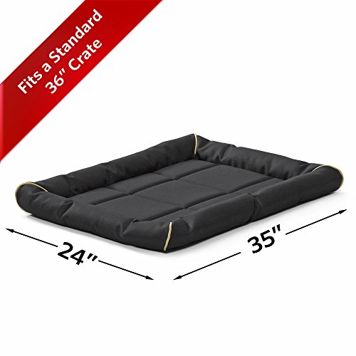 Maxx Dog Bed for Metal Crates, 36Inch, Black Pricepulse