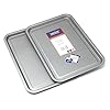 Baking Tray Twin Pack, British Made with Teflon Non Stick by Lets Cook Cookware