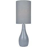 Lite Source Quatro Table Lamp Gray/27 H