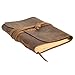 Leather Journal Lined Paper Gift Set - Refillable Journals for Men, Leather Bound Journal for Women, 5 x 7 Handmade Vintage Writing Journal. Leather Notebook to Write in, Leather Travel Journal Diary