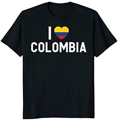 Colombia Love TeesI Love Colombia Colombian T-Shirt