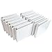Wilson Jones 3 Inch 3 Ring Binder, Basic Round Ring View Binder, White, 12 Pack (W362-49WPK)