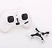 CHEERSON CX-10A RC Nano Drone with Controller and Hobbytiger Gift Headless Mini Quadcopter for Beginner Black