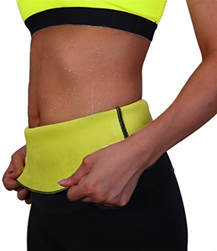 SLTY Women & Men's Workout Hot Thermo Sweat Shapers Tummy Slimming Belt Quick Weight Loss Girdle