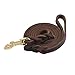 Guiding Star Leather Dog Leash 8ft, Dog Leashes for Large Dogs Heavy Duty, Soft Braided Handmade Leather Training Leash for Large & Medium Dogs (8ftx3/4inch, Brown)
