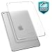 New iPad 9.7 2018/2017 Case, Clayco Clear Back Protector Lightweight Slim Fit for iPad 9.7 Case Compatible with Offical Apple Smart Covers and Keyboard (Frost)