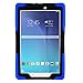 KIQ Galaxy Tab A 7.0 Case T280 2016, Shockproof Heavy Duty Durable Impact Drop Protection Cover with Stand for Samsung Galaxy Tab A 7 inch SM-T280 SM-T285 (Armor Blue)