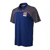 Red Bull KTM Factory Racing Race Day Polo Navy/Asphalt Large