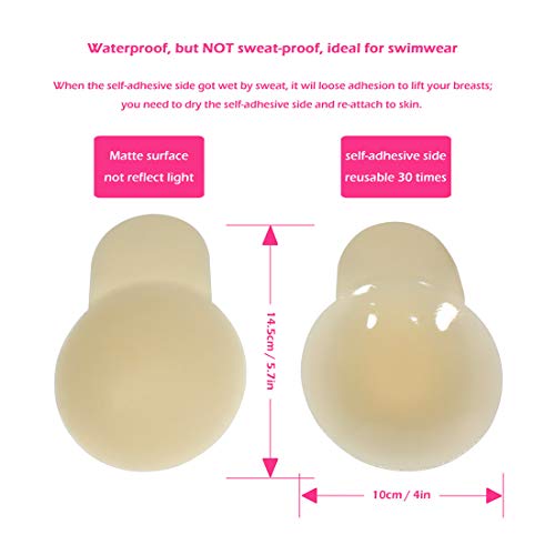 MIILYE Invisible Breast Lifting Nipple Coverups Adhesive Instant Lift Boobs Tape