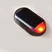 Onmi Solar Power Dummy Car Alarm LED Light Simulate Imitation Warning Anti-Theft Flashing Blinking Lamp (Red)