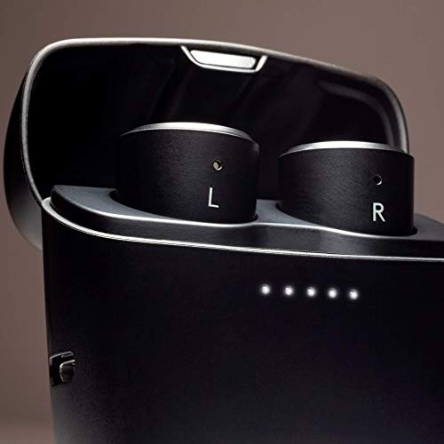 Cambridge Audio Melomania 1 Wireless Bluetooth Earbuds for iPhone or for Android (Black)
