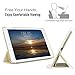 MoKo Case Fit iPad Pro 9.7 - Slim Lightweight Smart Shell Stand Cover with Translucent Frosted Back Protector Fit Apple iPad Pro 9.7 Inch 2016 Release Tablet, Gold (with Auto Wake/Sleep)