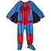 Marvel Spiderman Toddler Boy Footed Blanket Pajama