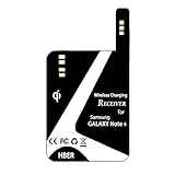 HBER Ultra Thin Samsung Galaxy Note 4 Qi Wireless Charging Receiver Charger Module Applies for Qi Standard Transmitter