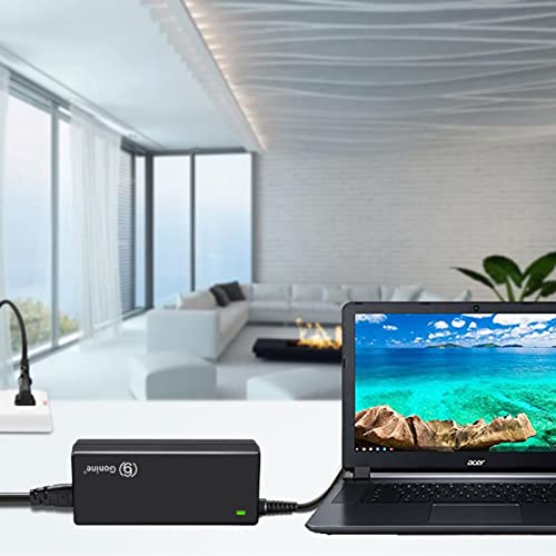 Gonine 90W Universal Laptop Charger - Multi-Tip AC Adapter For HP, Dell, Lenovo, Asus, Acer & More