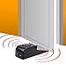 EMDMAK Door Stop Alarm with 120DB Siren Door Stopper for Home & Travel (Black) (One piece)
