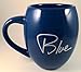 MM's Big Face Ceramic Mugs (Blue) m&m m & m