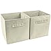 Sorbus® Foldable Storage Cube Basket Bin (2 Pack)