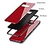 Case for Samsung S10 Plus,with Tempered Glass Quality Back,TPU Frame Hybrid Shell,Slim Covers,Anti-Drop