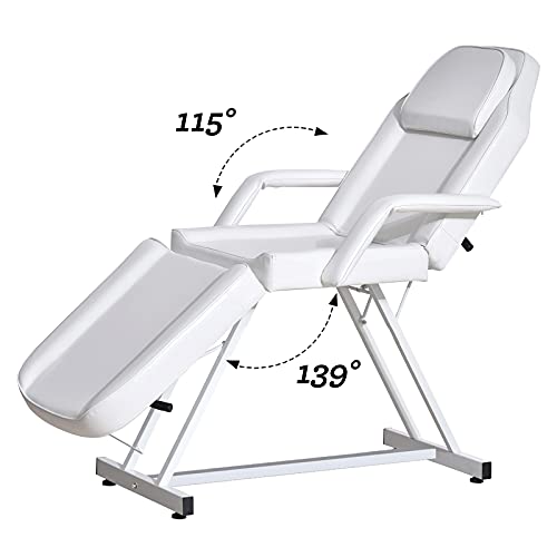 Paddie Professional Tattoo Spa Chair Lash Salon Esthetician Bed Facial
