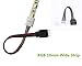 WFPOWER 10pcs 10mm 4 Pin Male Female PCB Connector RGB SMD 5050 3528 LED Strip Light Wire Cable Connector Adapter Jumper Plug Wiring Connecting