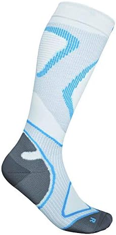 Bauerfeind Chaussettes Compression Run Performance - Made In Germany | Pour Running & Sport D'Endurance