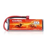 Floureon 2S Lipo Battery 7.4V 3300mAh 35C Li-Polymer Lipo RC Battery Packs with T Plug Connector for RC Airplane RC Helicopter RC Car RC Truck RC Boat UAV Drone FPV(1Pack)