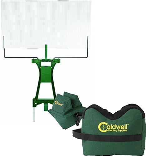 Bundle Includes Caldwell Dead shot Shooting Bag Combo and Ultimate Target Stand
