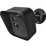 Frienda 360 Degree Adjustable Wall Mount Bracket and Silicone Protective Skin for Blink XT2 Blink XT Indoor/Outdoor Security Camera (1, Black)