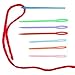 30pcs Colorful Large Eye Plastic Sewing Needles for Kid Weave Education
