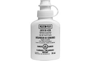 Lock De-Icer, Defroster & Lubricant, Kleen-Flo, (Pack of 1)