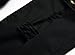Qazel Vorrlon Men's Black Ripped Skinny Distressed Destroyed Straight Fit Jeans with Holes