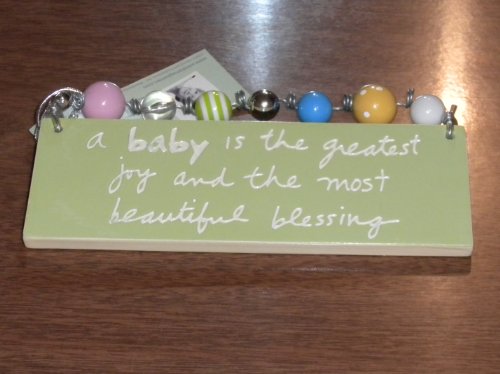 Sandra Magsamen Green Ceramic Hanging Plaque - Thumbnail 2