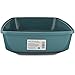 SO PHRESH Royal Teal Open Cat Litter Box, Large