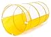 eWonderWorld 3.25' Sunshine Yellow Kid’S Pop-Up Play Tunnel with Carrying Bag – Children’S Tunnel, Play Tube, Crawl Tunnel for Toddlers, Toy Tunnel