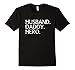 Mens Cute Funny Fathers Day Gift from wife daughter son kids XL Black