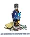 21st Birthday Shot Glass-1998 Shot Glass/Birthday Gifts-21 Birthday Party Supplies (clear-black-1998)