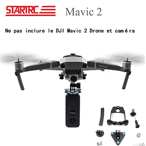 Pstars Camera Mount + Shock Absorber Head for Startrc DJI Mavic 2 Titulaire Absorp Shockproof Camera Frame