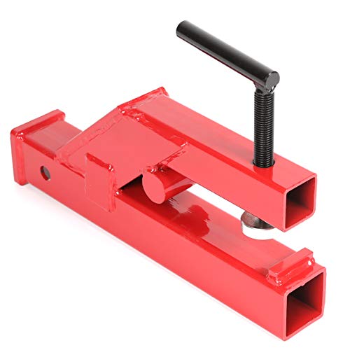 ECOTRIC Clamp On Trailer Hitch 2" Ball Mount Receiver Adapter Deere Bobcat Tractor Bucket