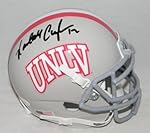 Randall Cunningham Hand Signed Unlv Rebels Mini Helmet - JSA Authentication