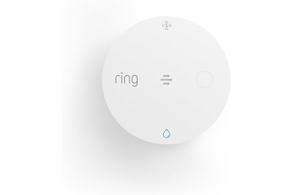 Ring Sensors: Flood & Freeze Sensor (newest model) – Protect against water damage and frozen pipes, on Amazon Sidewalk, no base station needed
