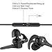 Wired Earbuds,BYZ in-Ear Stereo Earphones Wired Headphone Microphone & Durable Cable Volume Control Powerful Bass Running Gym Jogging Sport (Black) 222thumb 1